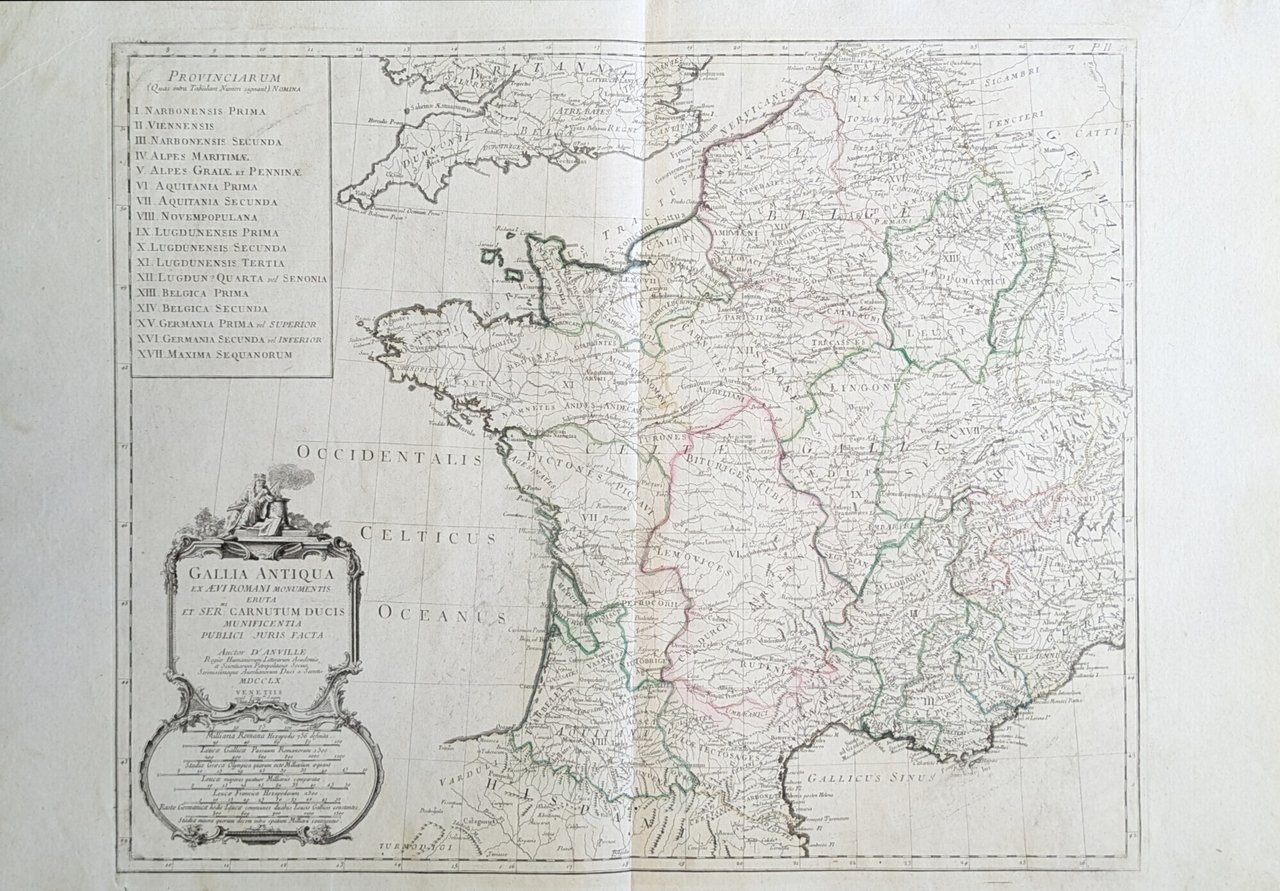 GALLIA ANTIQUA EX AEVI ROMANI MONUMENTIS ERUTA | Immagine principale
