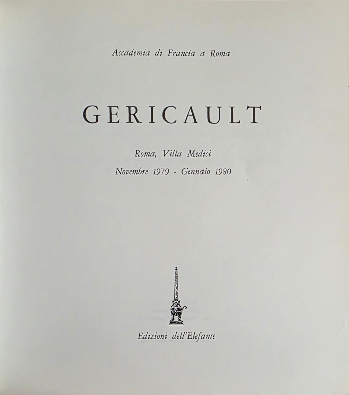 GERICAULT | Immagine principale