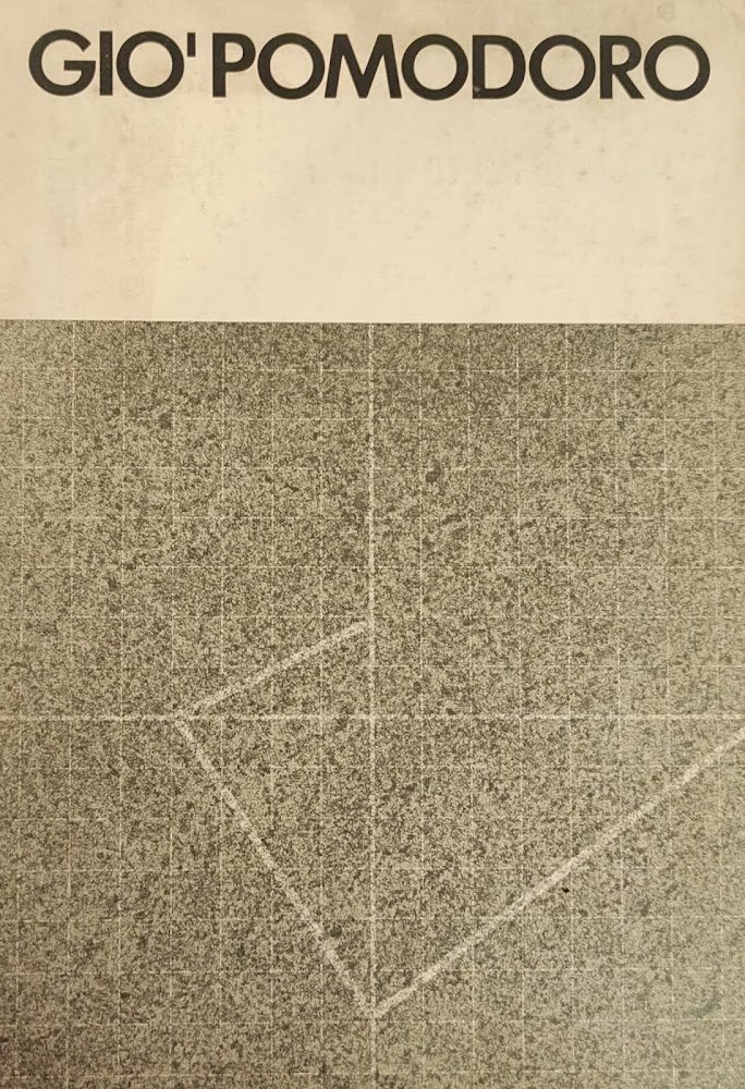 GIO' POMODORO SCULTURE DAL 1972 AL 1974