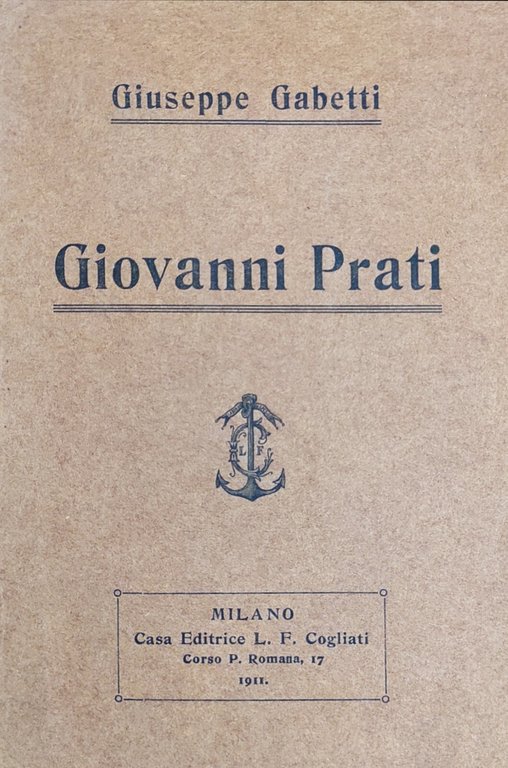 GIOVANNI PRATI | Immagine Gallery 2