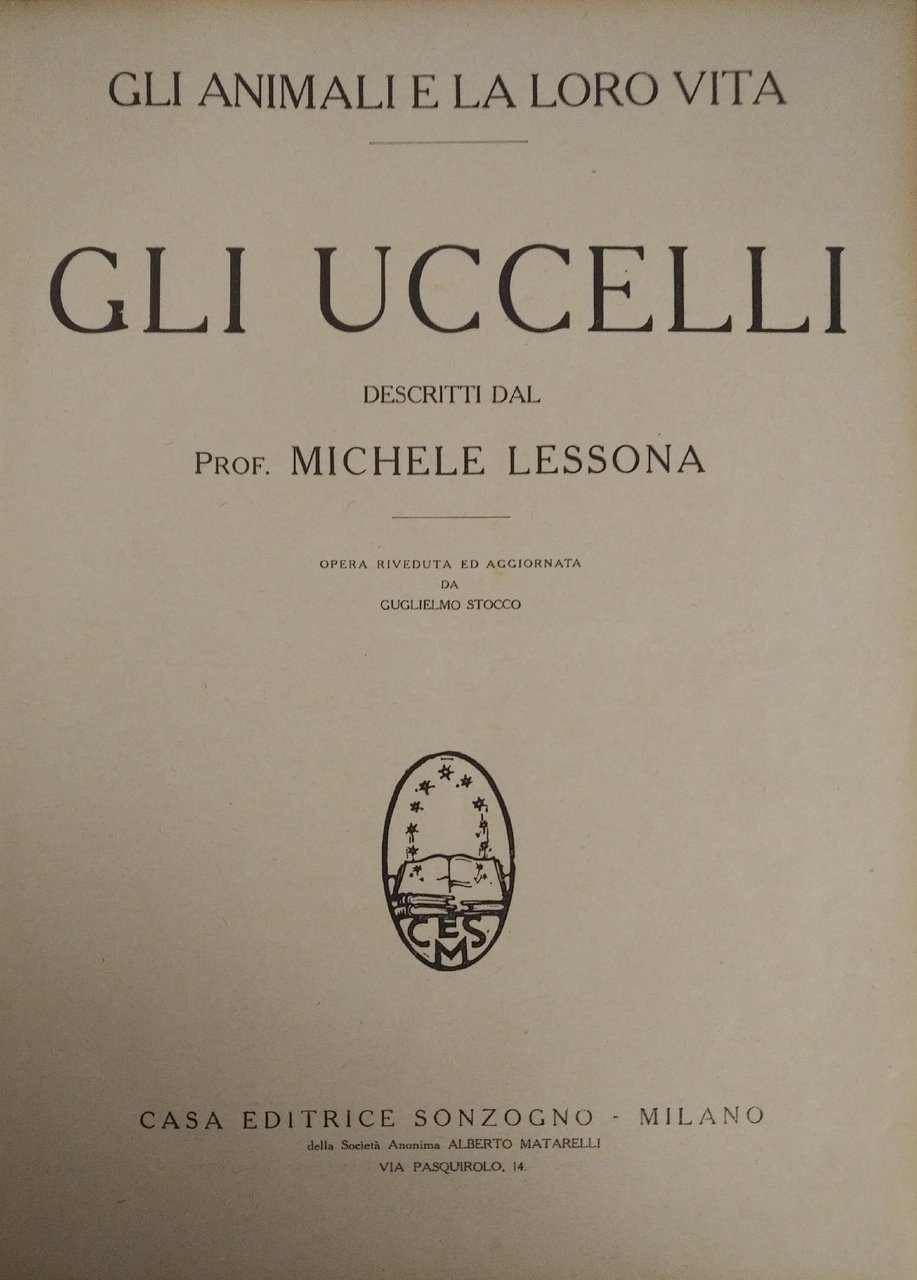 GLI ANIMALI E LA LORO VITA. GLI UCCELLI | Immagine principale
