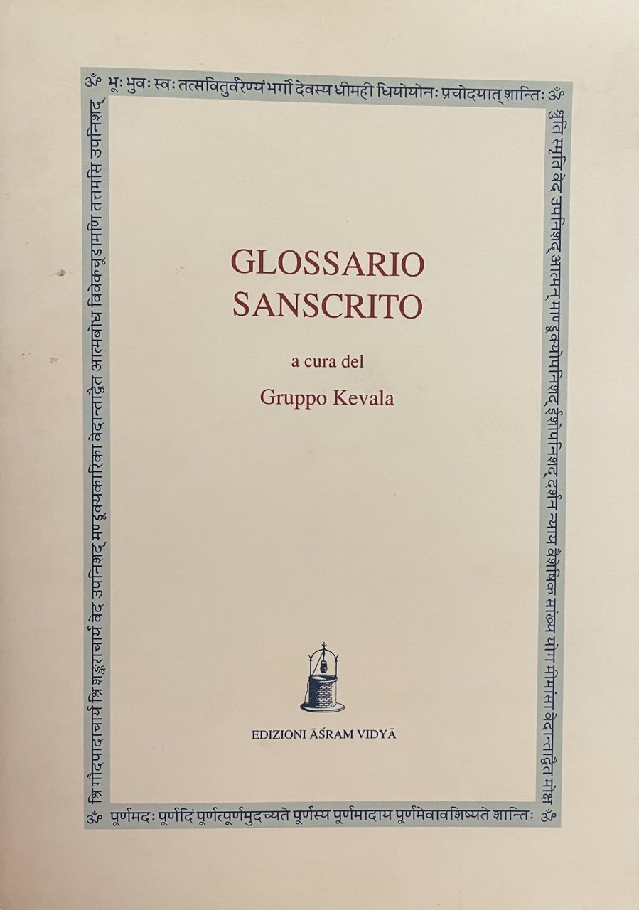 GLOSSARIO SANSCRITO