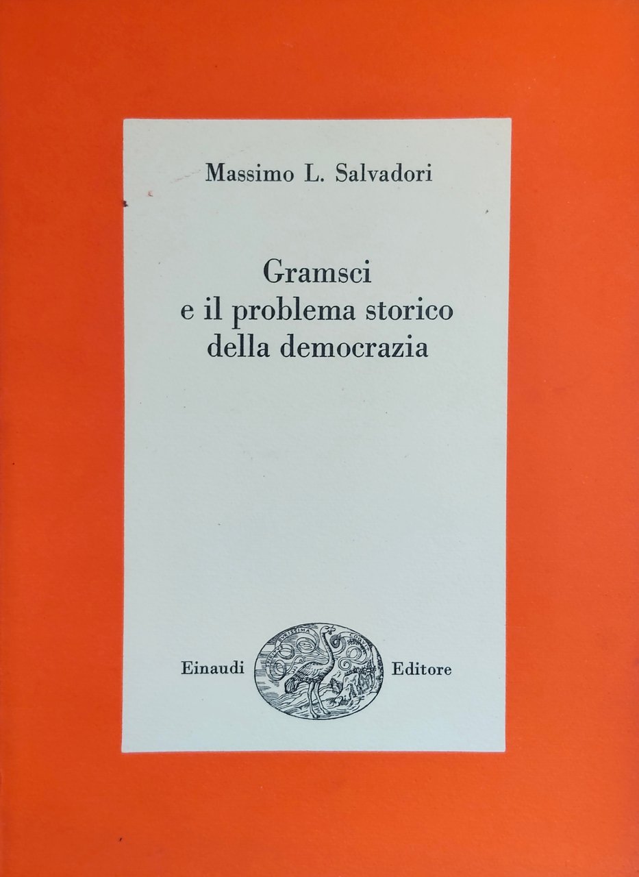 GRAMSCI E IL PROBLEMA STORICO DELLA DEMOCRAZIA | Immagine principale