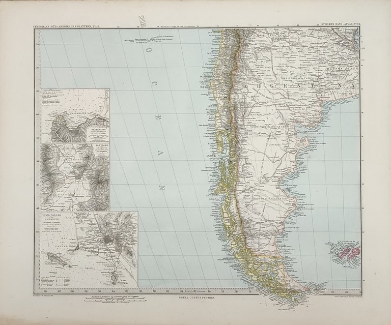 GRANDE CARTA DEL SUD-AMERICA