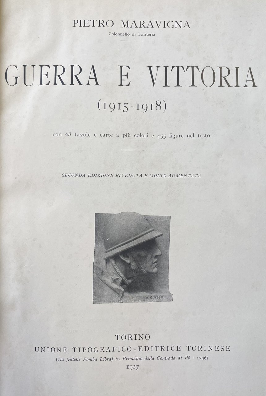 GUERRA E VITTORIA (1915 - 1918)