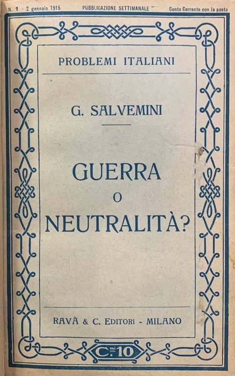 GUERRA O NEUTRALITÀ | Immagine Gallery 2