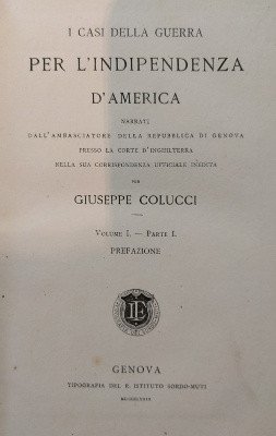 I CASI DELLA GUERRA PER L'INDIPENDENZA D'AMERICA | Immagine principale
