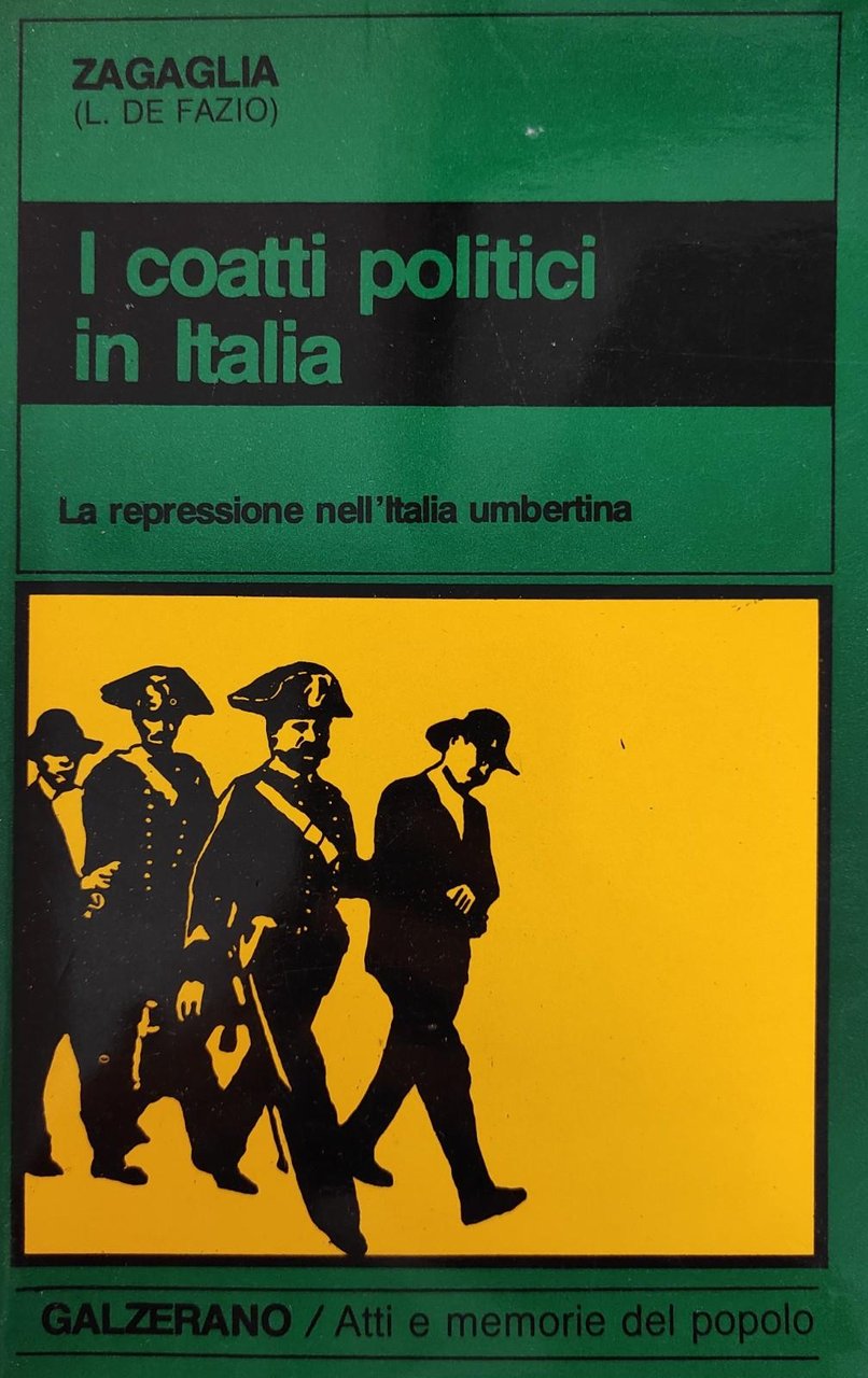 I COATTI POLITICI IN ITALIA. LA REPRESSIONE NELL'ITALIA UMBERTINA