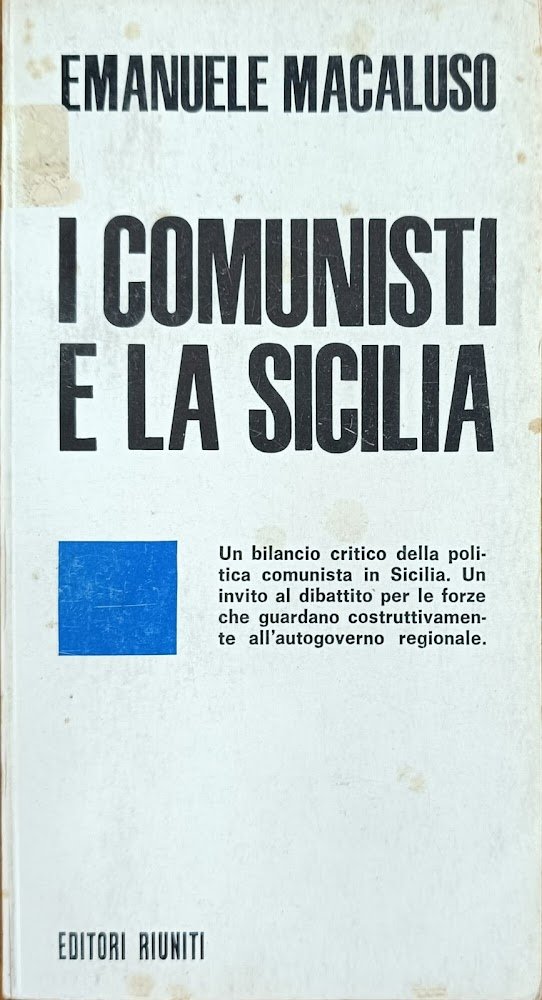 I COMUNISTI E LA SICILIA