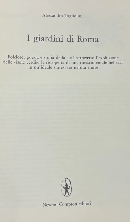 I GIARDINI DI ROMA