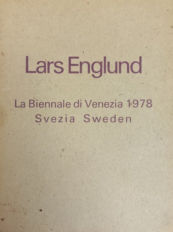 I PAESI NORDICI / LA BIENNALE DI VENEZIA 1978