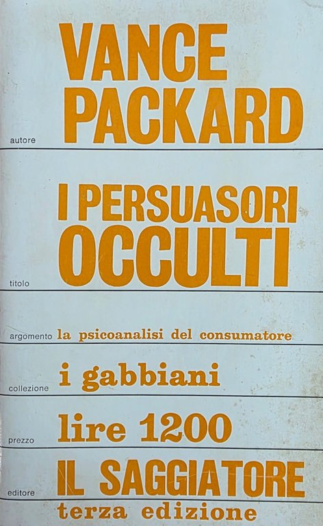 I PERSUASORI OCCULTI
