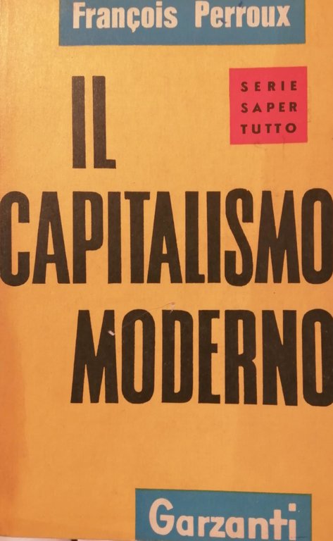 IL CAPITALISMO MODERNO