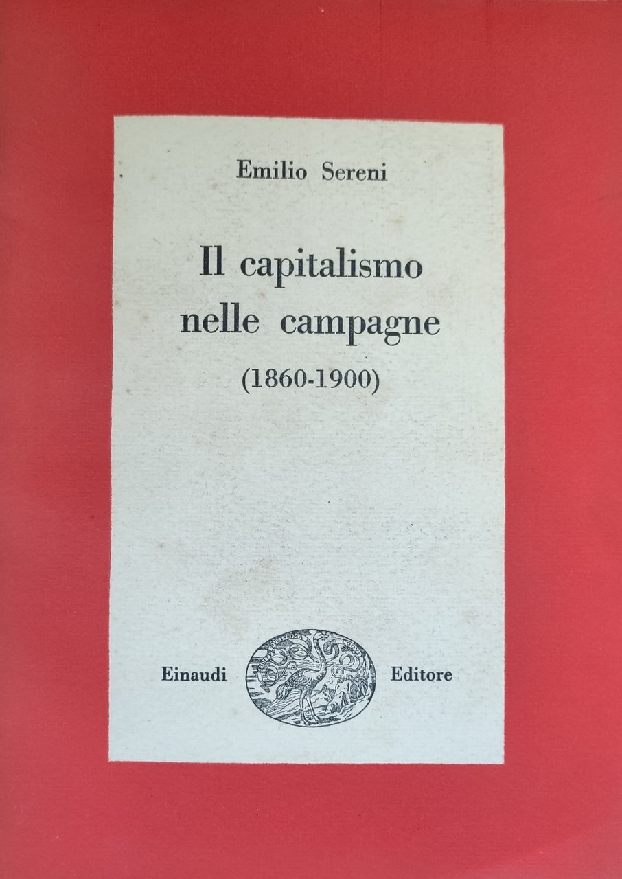 IL CAPITALISMO NELLE CAMPAGNE (1860 - 1900)