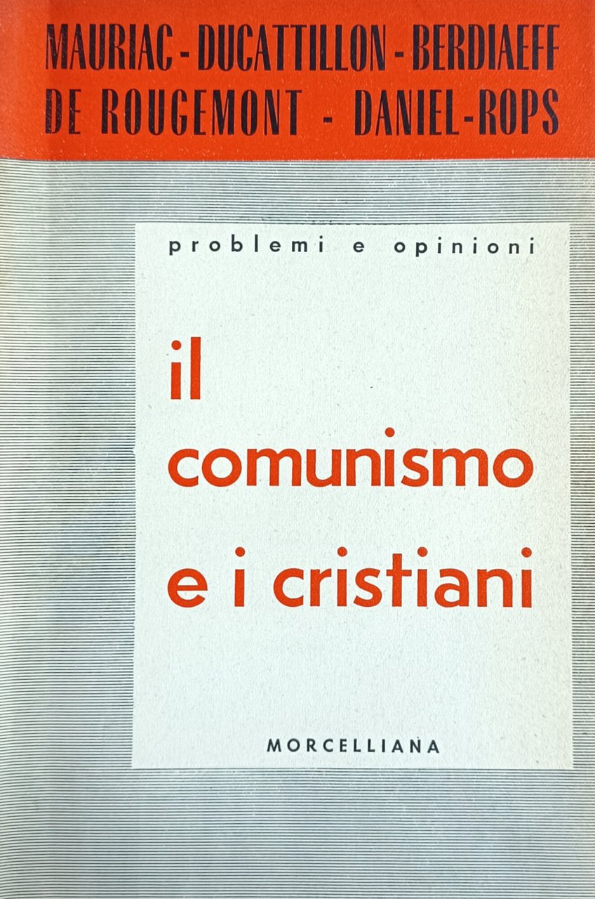 IL COMUNISMO E I CRISTIANI