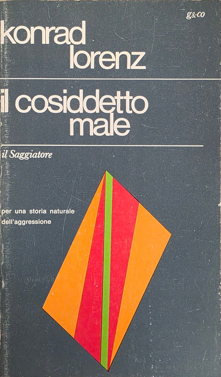 IL COSIDDETTO MALE. PER UNA STORIA NATURAE DELL' AGGRESSIONE | Immagine principale