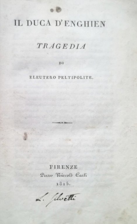 IL DUCA D' ENGHIEN | Immagine Gallery 2