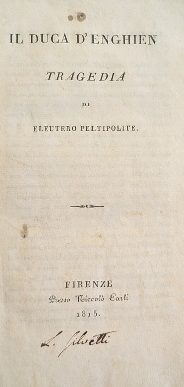 IL DUCA D' ENGHIEN | Immagine Gallery 3