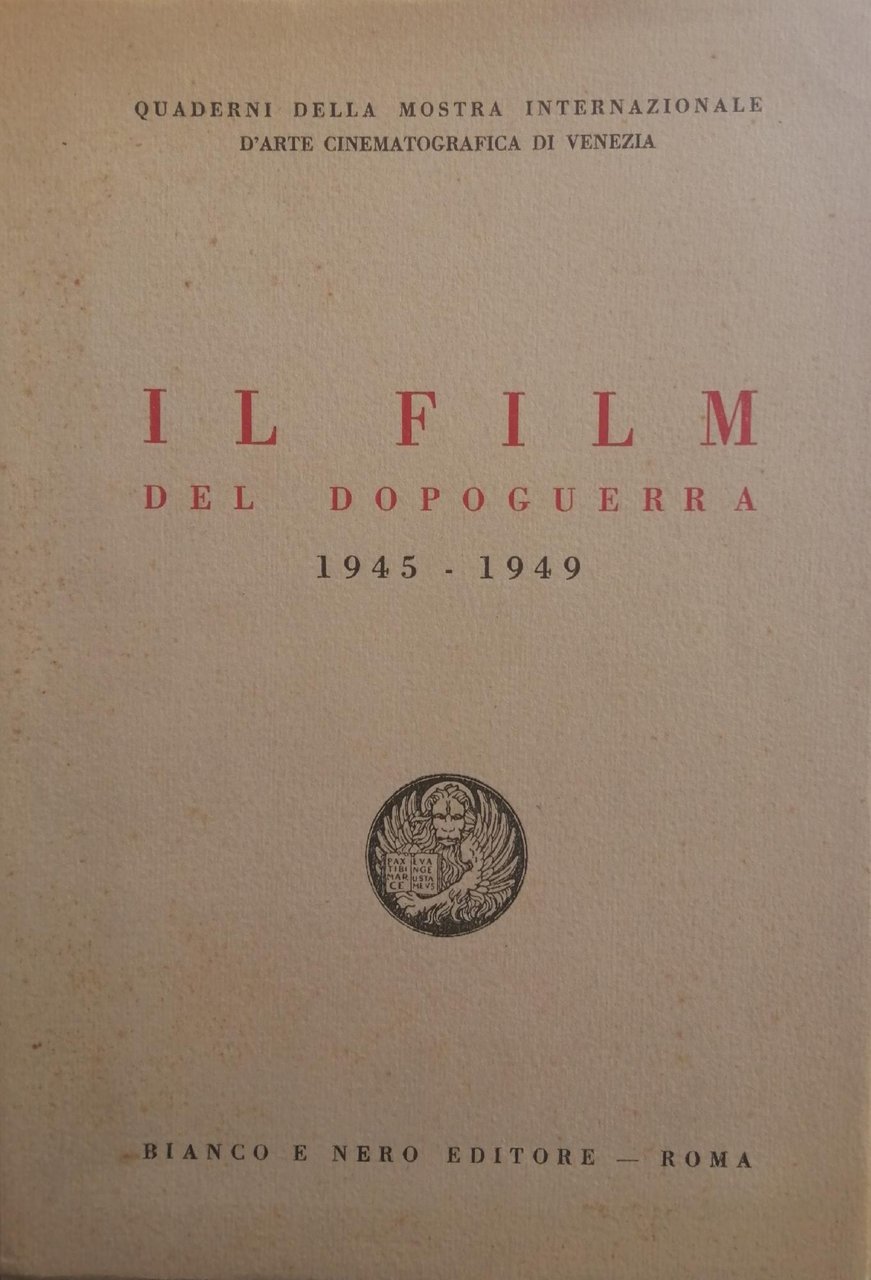 IL FILM DEL DOPOGUERRA 1945 - 1949 | Immagine principale