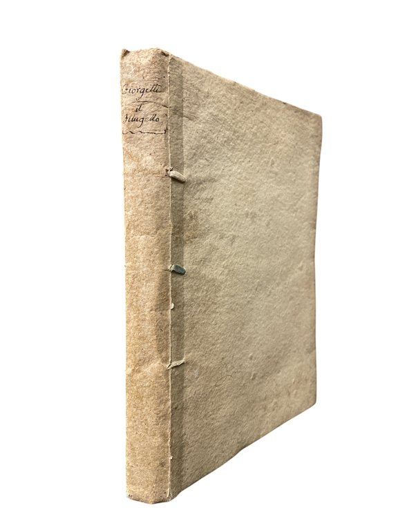 IL FILUGELLO, O SIA IL BACO DA SETA. POEMETTO IN …