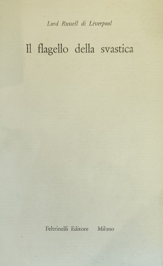 IL FLAGELLO DELLA SVASTICA