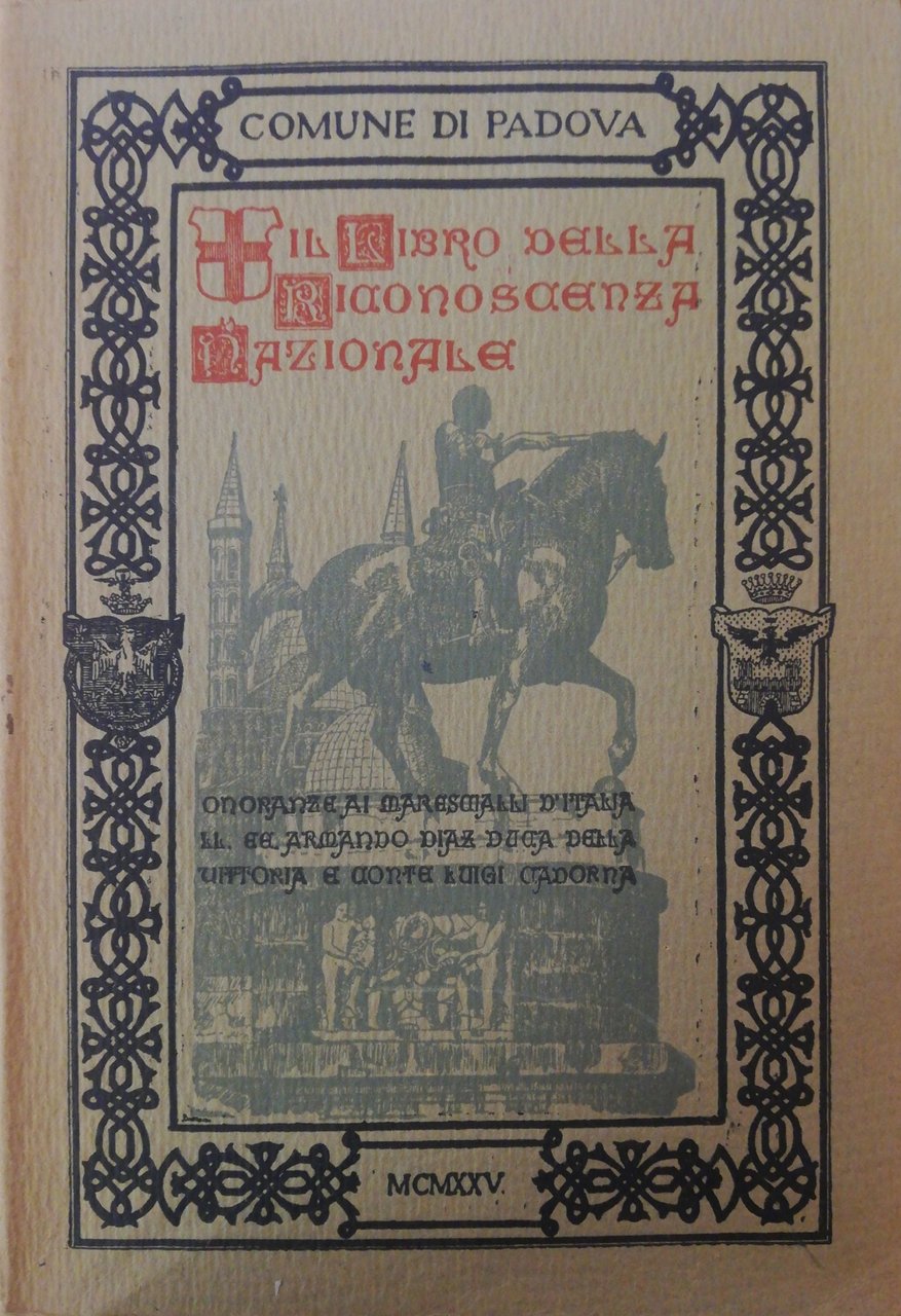 IL LIBRO DELLA RICONOSCENZA NAZIONALE