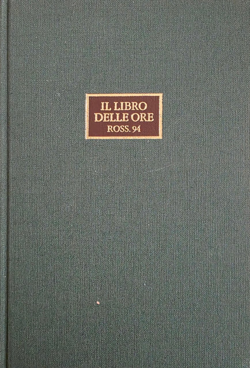 IL LIBRO DELLE ORE