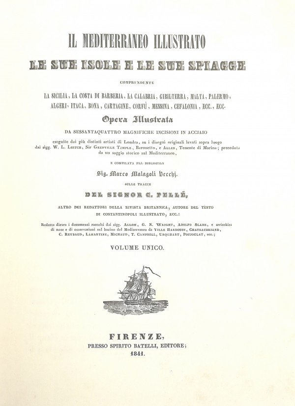 IL MEDITERRANEO ILLUSTRATO, LE SUE ISOLE E LE SUE SPIAGGE