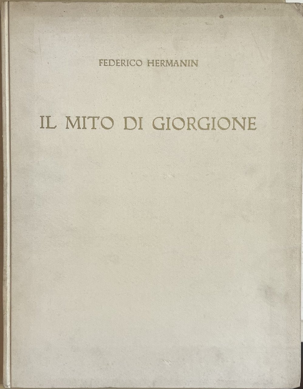 IL MITO DI GIORGIONE