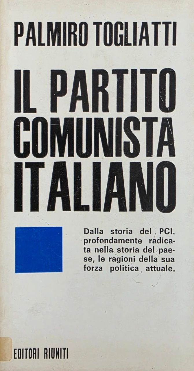 IL PARTITO COMUNISTA ITALIANO | Immagine principale