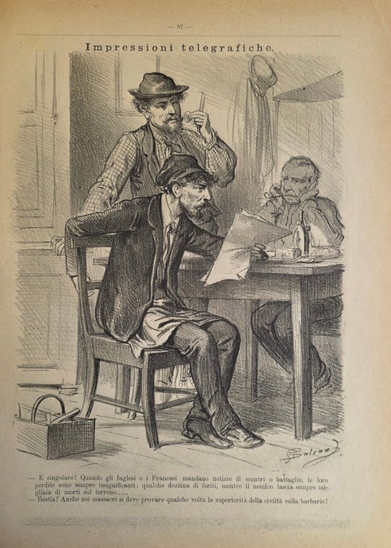 IL PASQUINO. RIVISTA UMORISTICA ILLUSTRATA DELLA SETTIMANA