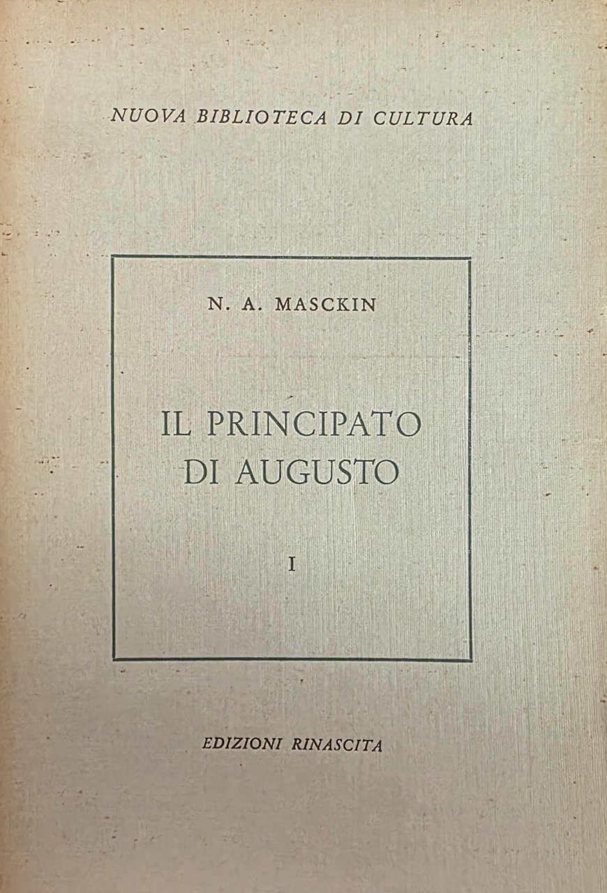 IL PRINCIPATO DI AUGUSTO | Immagine principale
