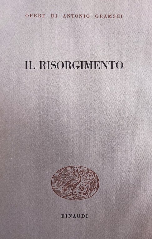 IL RISORGIMENTO