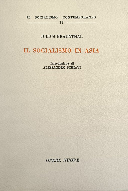 IL SOCIALISMO IN ASIA