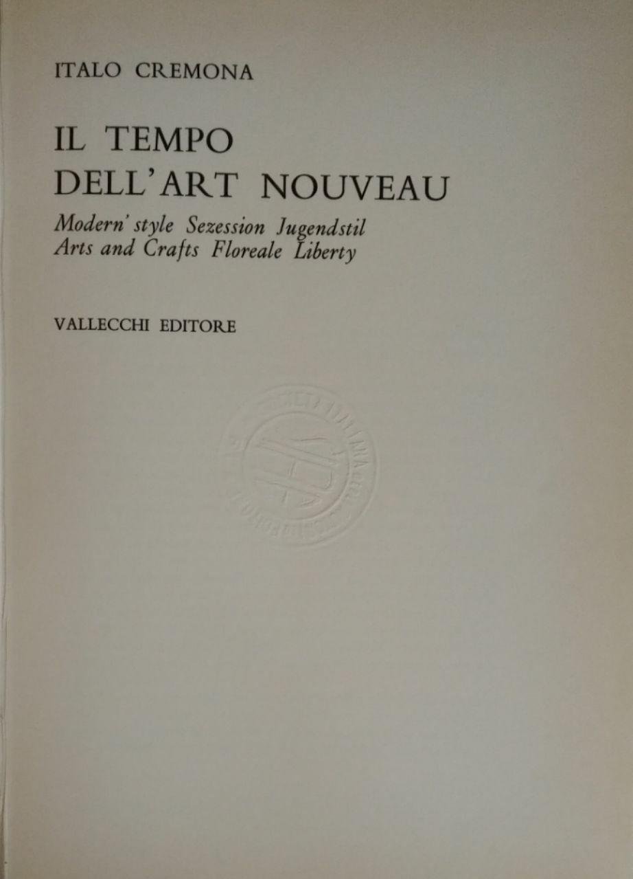 IL TEMPO DELL'ART NOUVEAU. MODERN' STYLE - SEZESSION - JUGENDSTIL … | Immagine principale