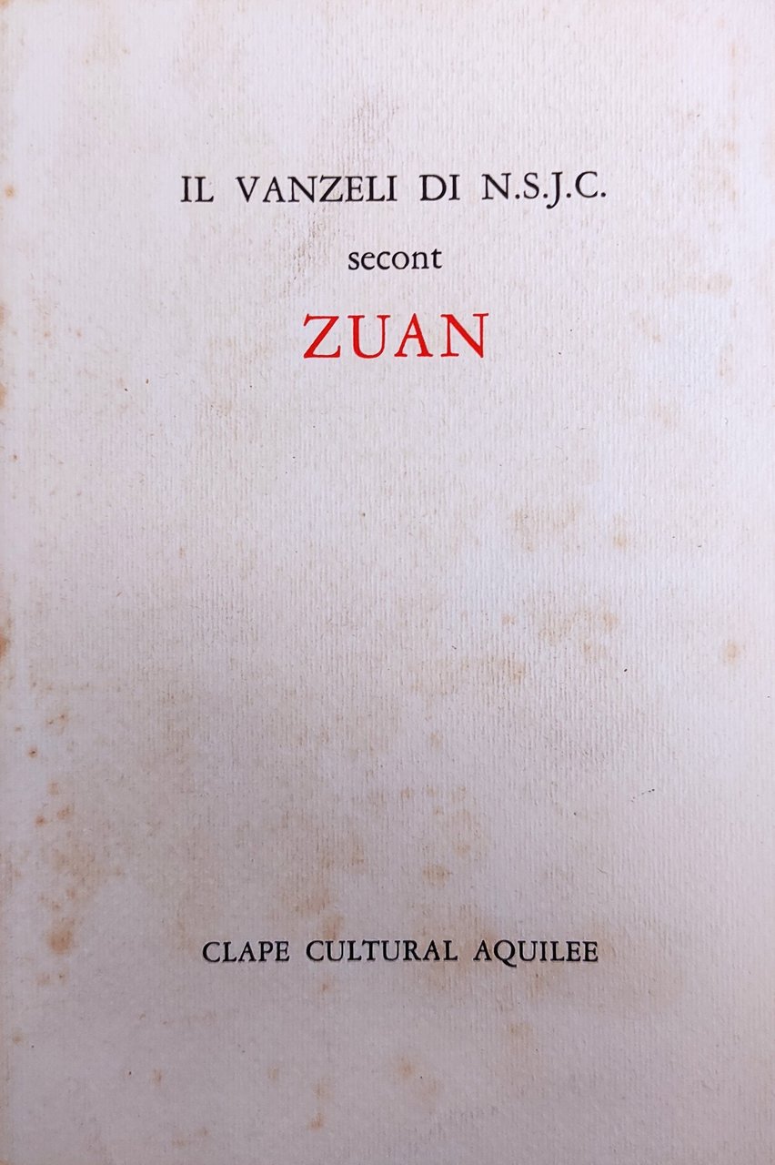 IL VANZELI DI N.S.J.C.