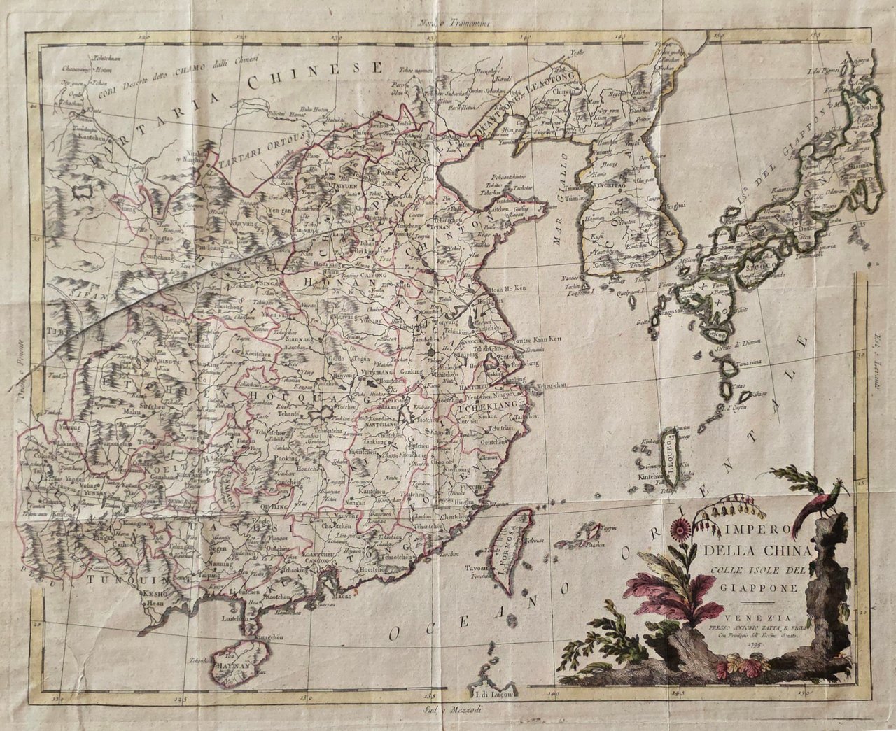 IMPERO DELLA CHINA COLLE ISOLE DEL GIAPPONE