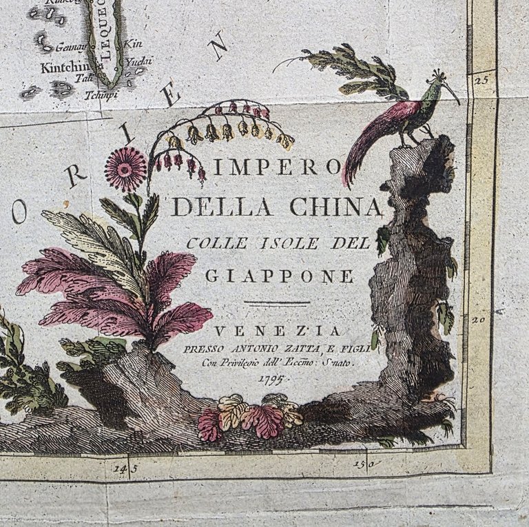 IMPERO DELLA CHINA COLLE ISOLE DEL GIAPPONE