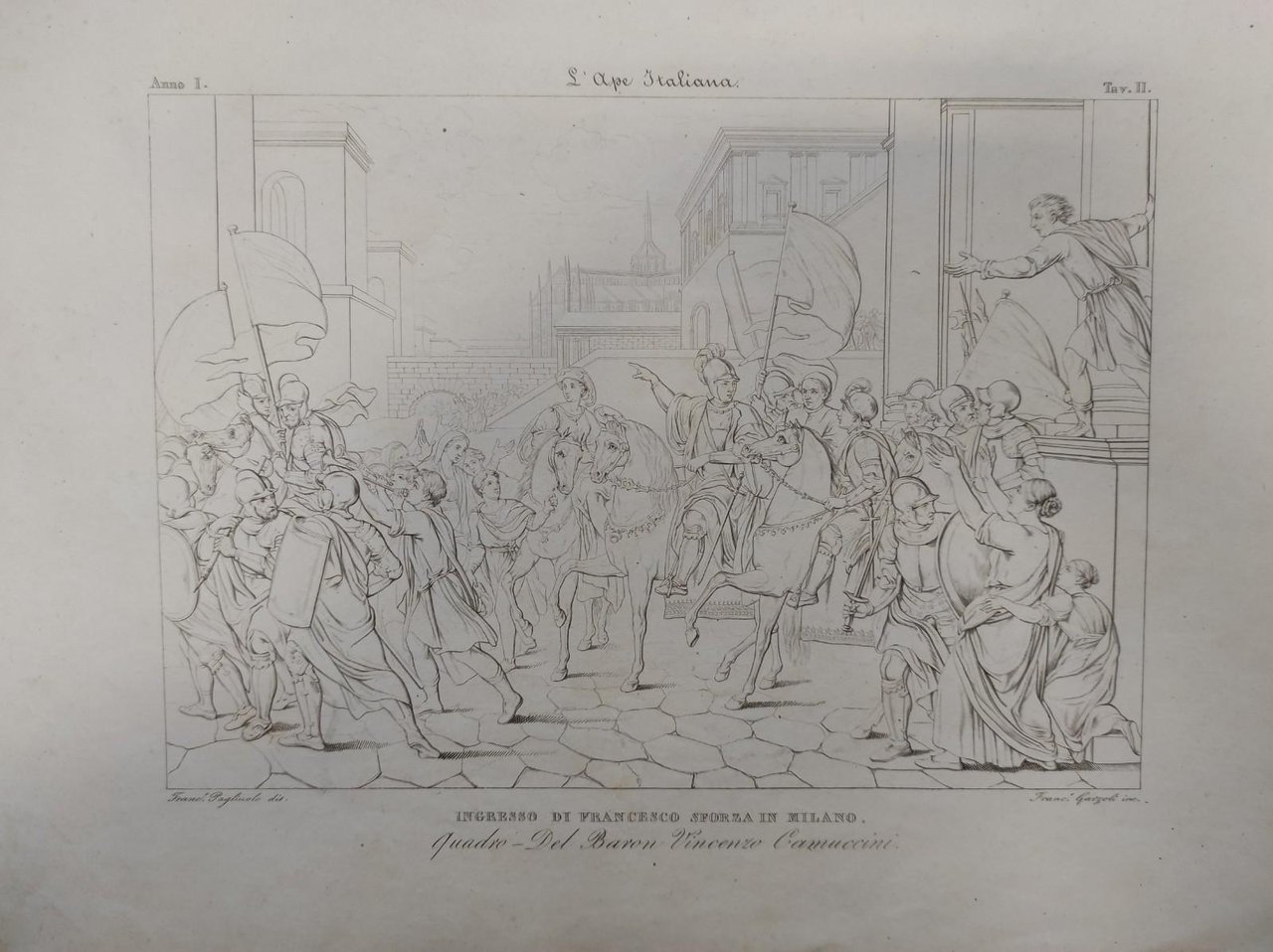 INGRESSO DI FRANCESCO SFORZA A MILANO | Immagine principale