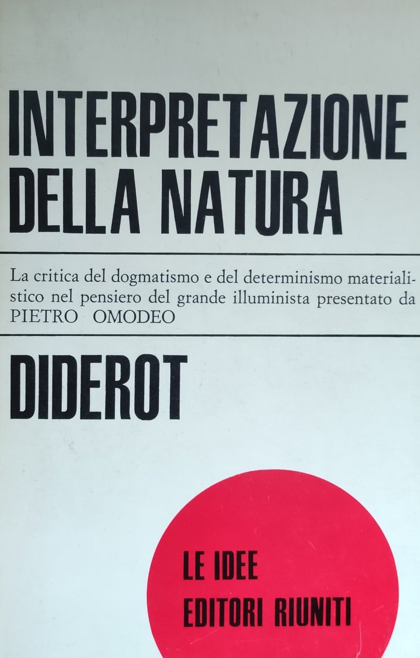 INTERPRETAZIONE DELLA NATURA