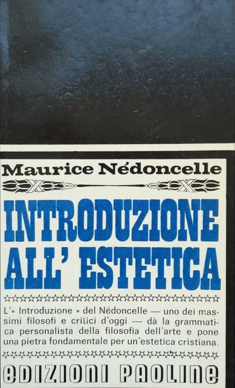 INTRODUZIONE ALL'ESTETICA