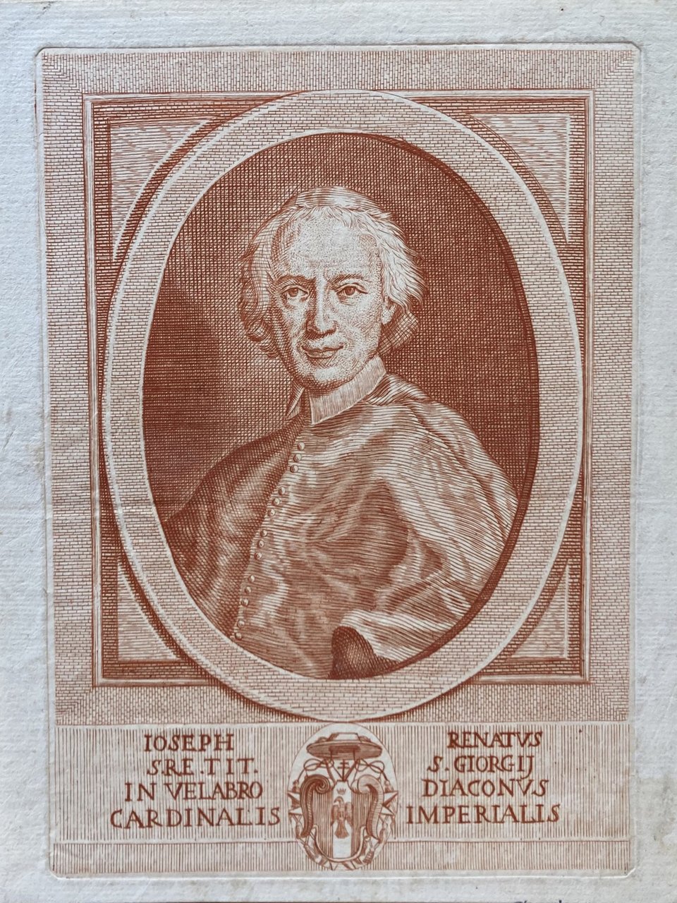 IOSEPH RENATUS S.RE.TIT. S.GIORGIJ IN VELABRO DIACONUS