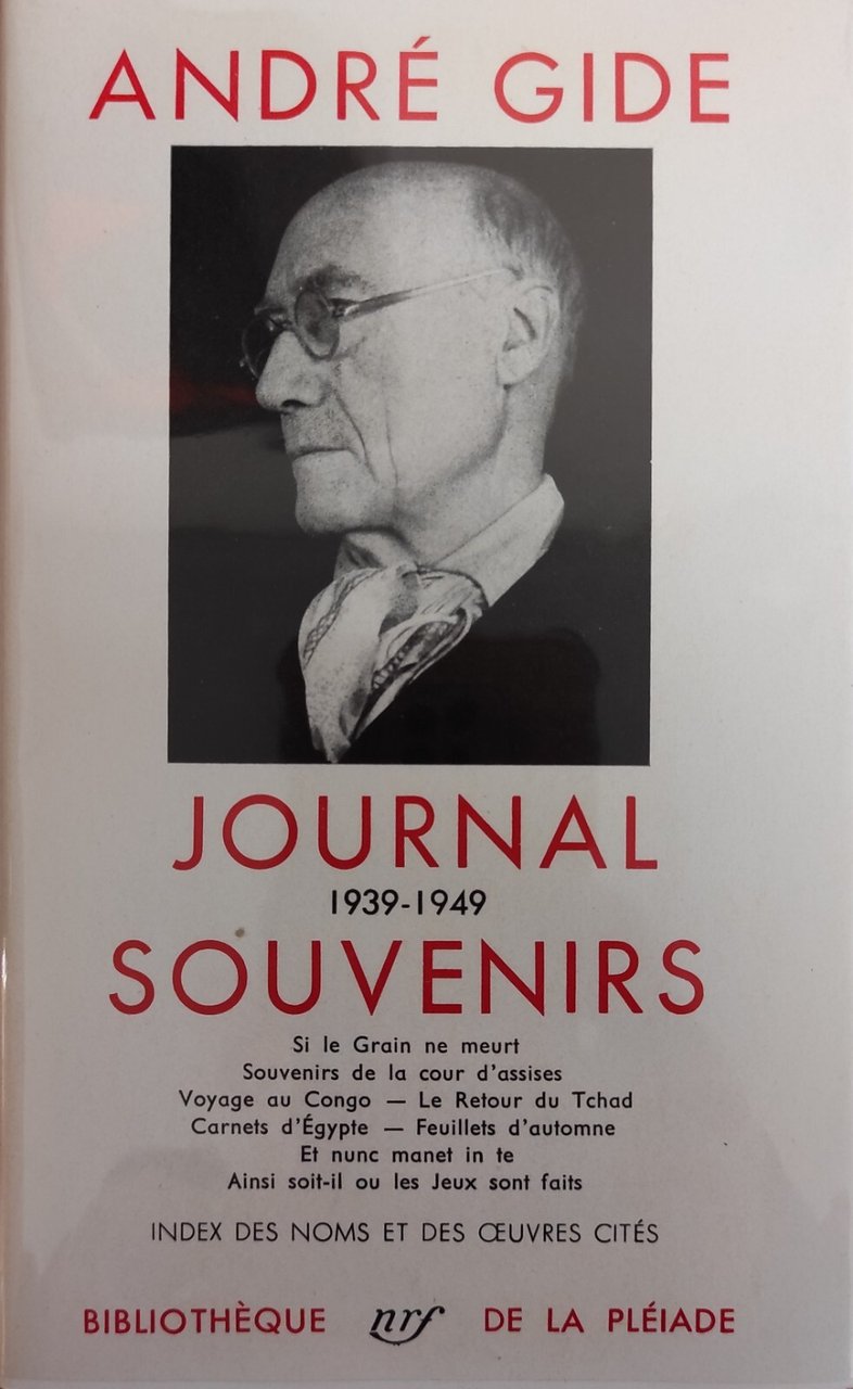 JOURNAL SOUVENIRS. 1939 - 1949