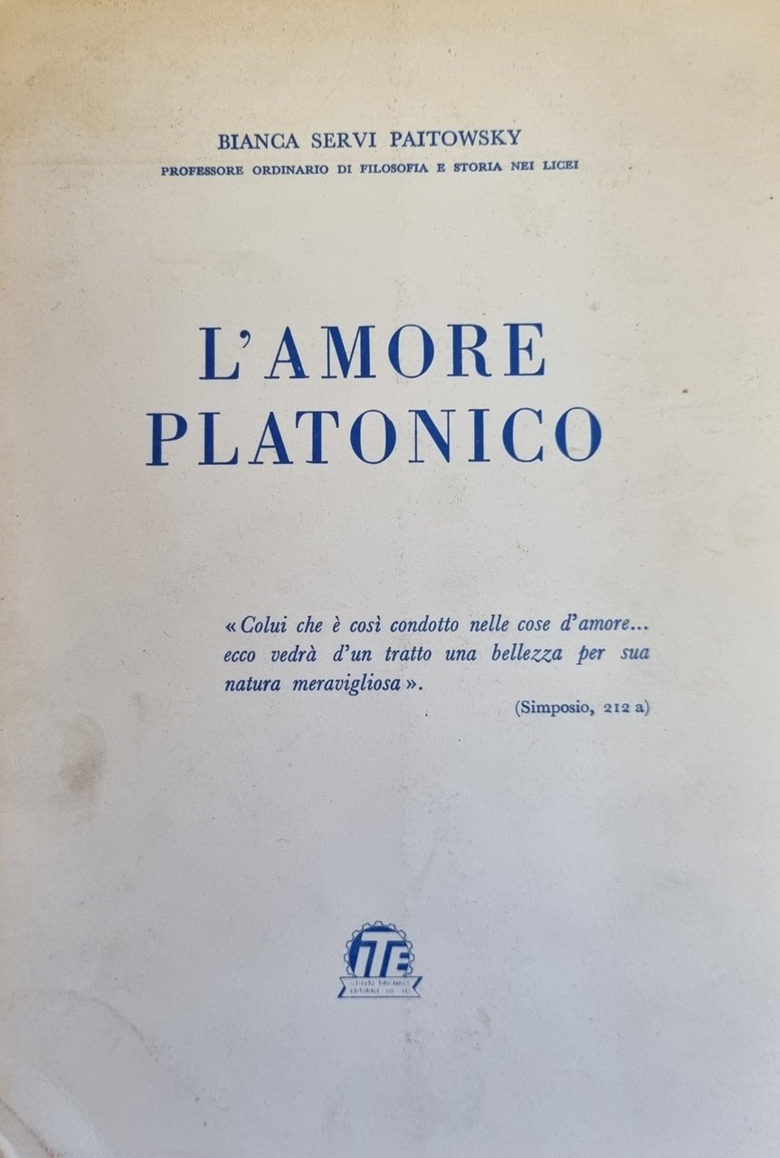 L' AMORE PLATONICO