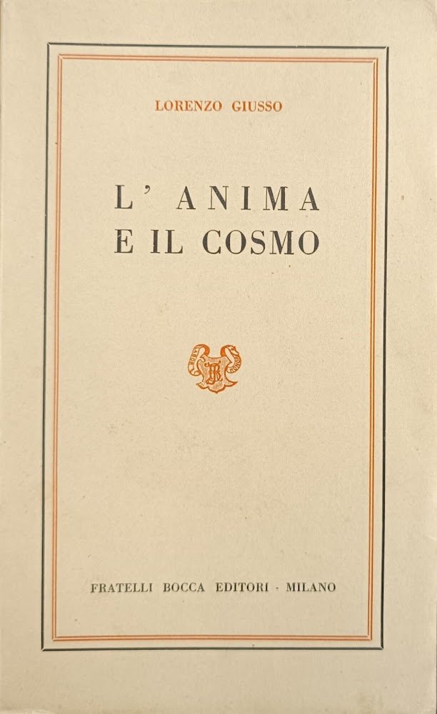 L'ANIMA E IL COSMO