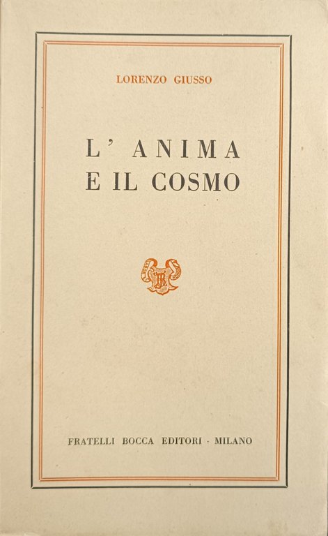 L'ANIMA E IL COSMO