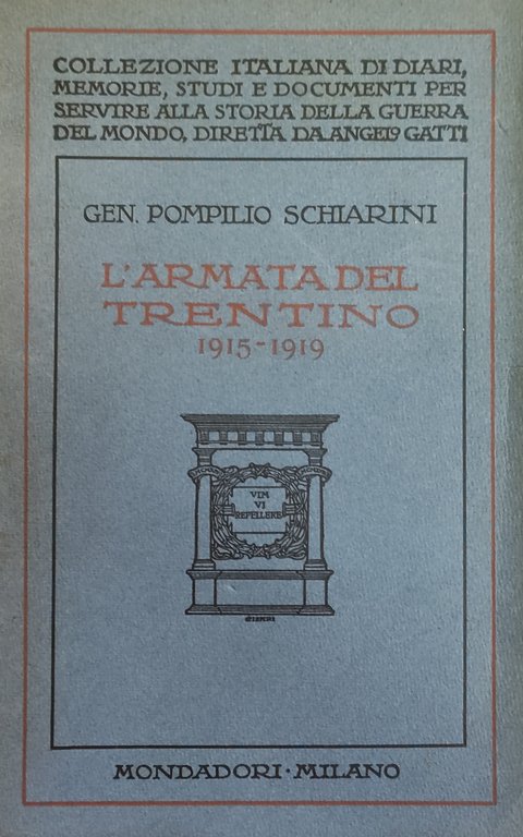 L' ARMATA DEL TRENTINO 1915 - 1919