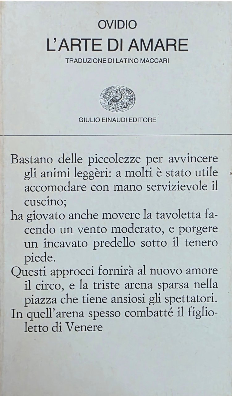 L' ARTE DI AMARE | Immagine principale