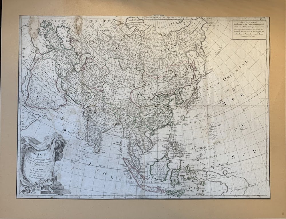 L'ASIE DIVISEE EN LES PRINCIPAUX ETATS ASSUJETTIE AUX OBSERVATIONS ASTRONOMIQ …