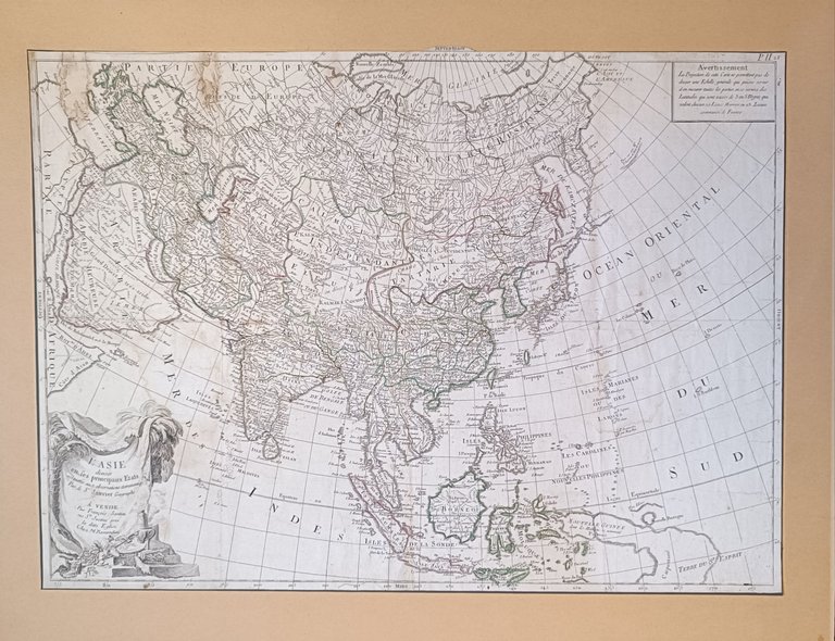 L'ASIE DIVISEE EN LES PRINCIPAUX ETATS ASSUJETTIE AUX OBSERVATIONS ASTRONOMIQ …